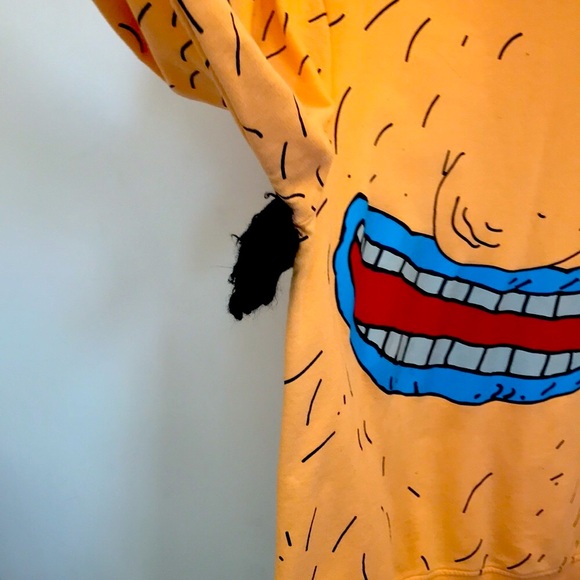 🎃🆕💚Nick Box Ahh!Real Monsters Krumm Cosplay Sweatshirt Size S!BNWOT!🎃💚🧡💚 - Picture 4 of 5